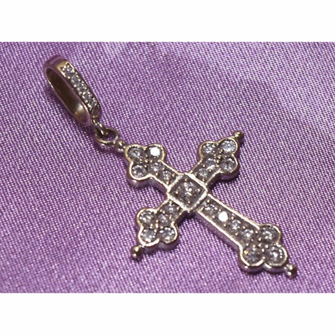 Loree Rodkin(ローリーロドキン)のLoree Rodkin Medium Gothic Cross WG/Dia レディースのアクセサリー(ネックレス)の商品写真