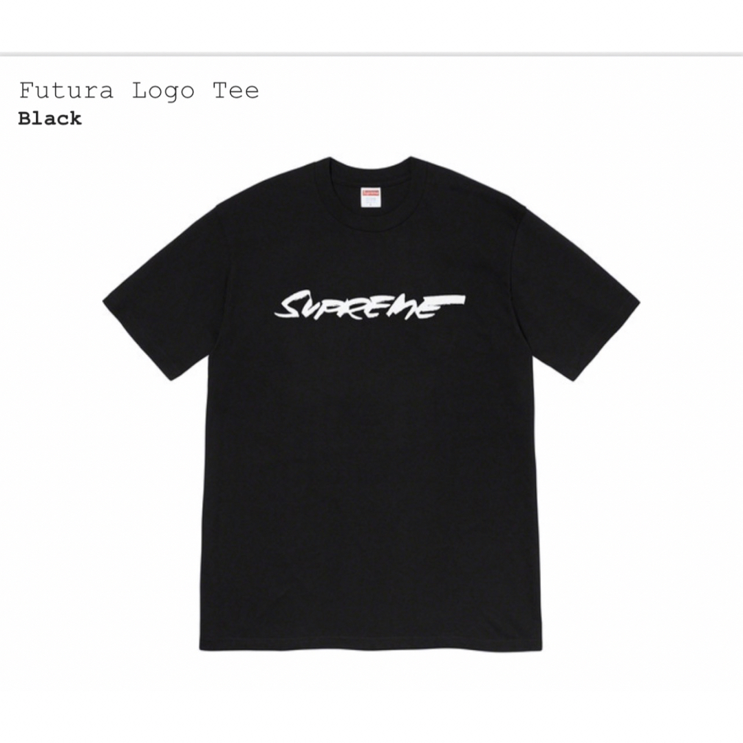 新品 20aw Supreme Futura logo tee BLACK L