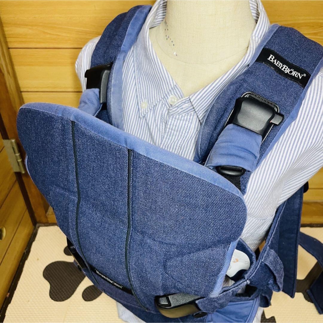 BABYBJORN 使用期間3ヶ月程 美品 ベビービョルン ONE+ デニムの通販 by panda 使用期間4ヶ月程 美品 ポルバン ヒップシート デニム