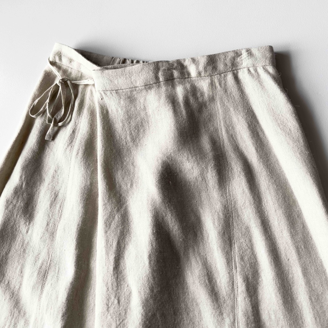 美品 evam eva ヘンプアルパカリネンサルエルパンツ フリーサイズ