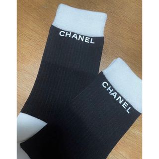 シャネル(CHANEL)のCHANEL ソックス 靴下 レディース フリーサイズ(ソックス)