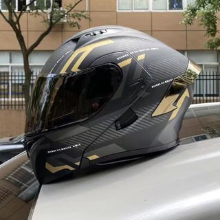 【新モデル】人気システムダブルレンズフルフェイスヘルメット
