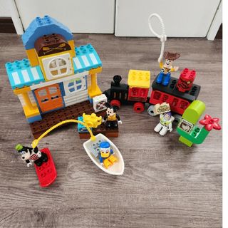 Lego - 《廃盤品》LEGO デュプロ ミッキーフレンズ ビーチ トイ