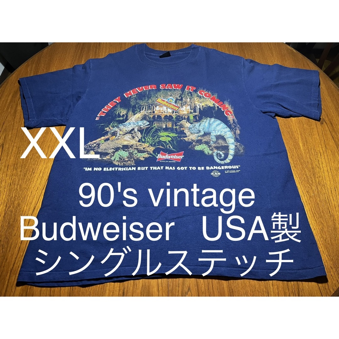 貴重！Budweiser Tシャツ　ヴィンテージ  Apple MARLBORO