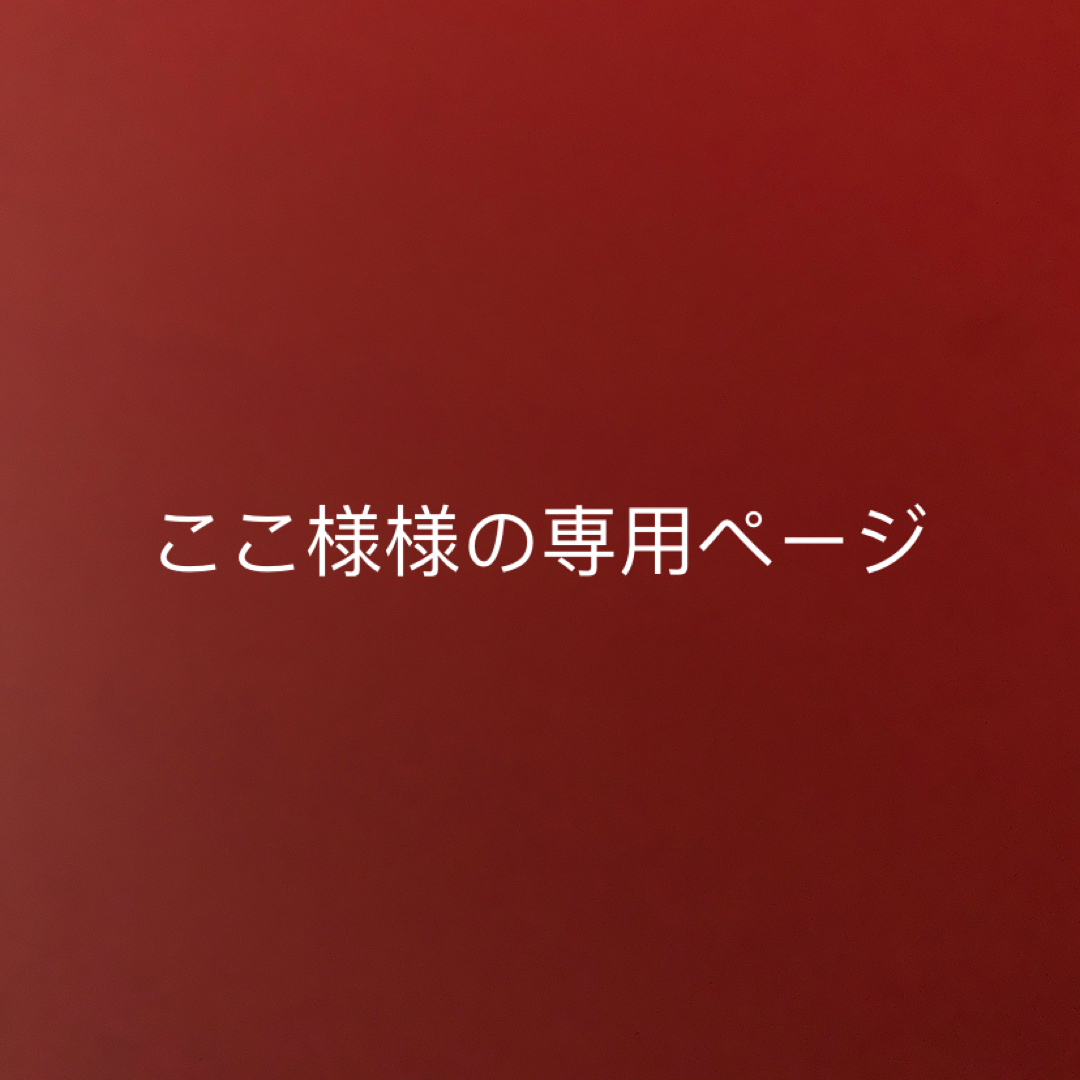 ここ様の専用ページの通販 by LeEHam's shop|ラクマ