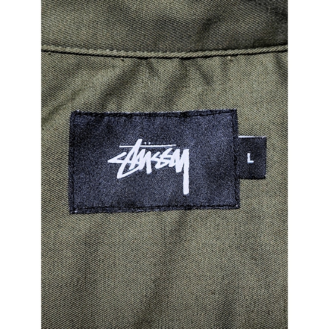 STUSSY(ステューシー)の《希少》STUSSY ステューシー 半袖シャツ ボタンシャツ ブラウン L メンズのトップス(シャツ)の商品写真