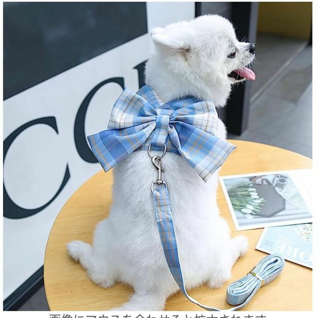 犬 ハーネス 服 猫服 犬の服 脱げない おしゃれ リボン ハーネスリード付きの通販 by Ichigo 猫 犬 ハーネス リード 脱げない ペットウェアハーネス痛くない M レッド