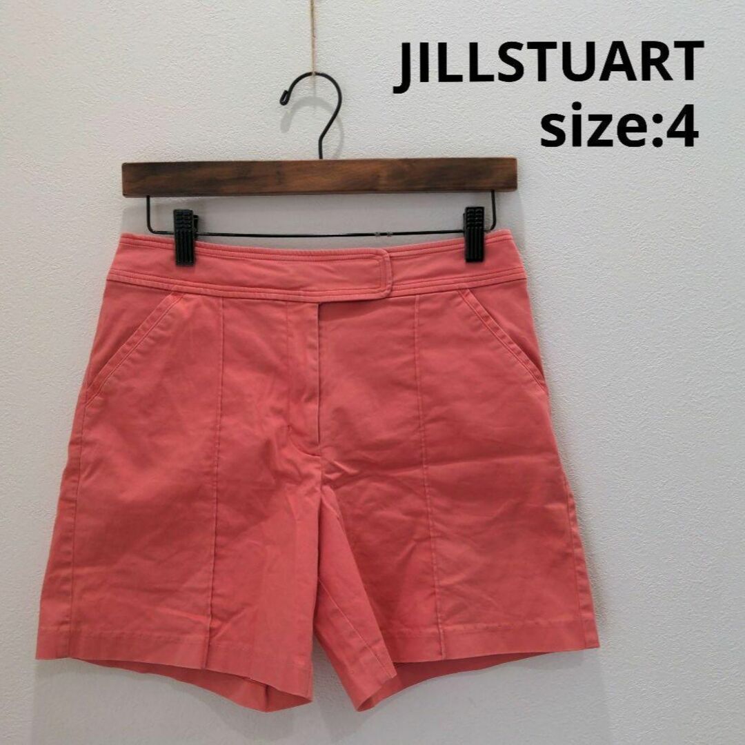 JILLSTUART(ジルスチュアート)のジルスチュアート ピンタック ショートパンツ コーラル オレンジ 4 レディース レディースのパンツ(ショートパンツ)の商品写真
