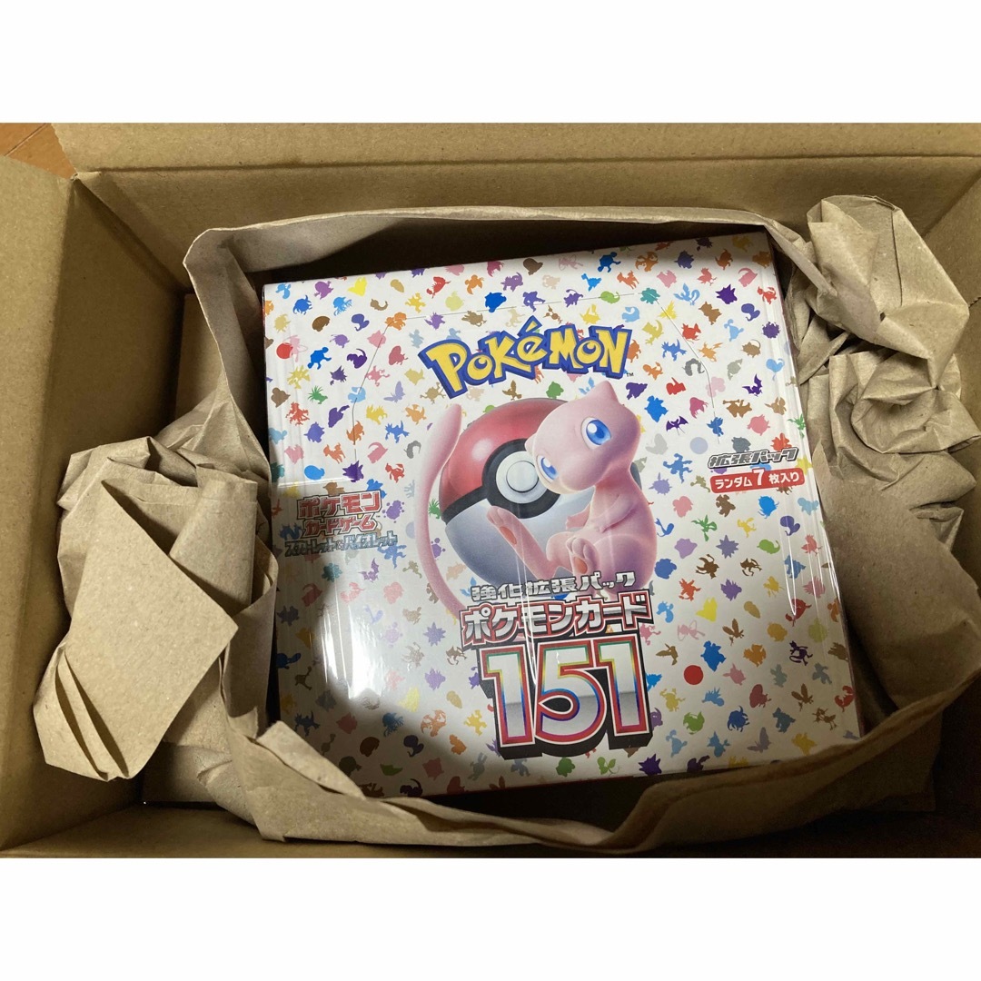 大阪公式店 強化拡張パック ポケモンカード151 box シュリンク付き