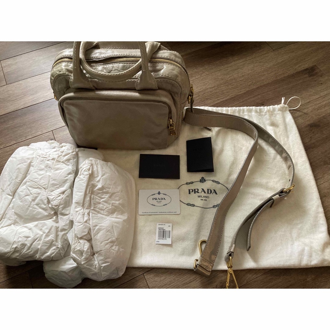 PRADA プラダ ショルダー 2wayバック 美品-