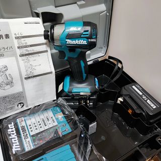 マキタ(Makita)のMakita マキタ 18V インパクトドライバー TD173 ブルー(工具)