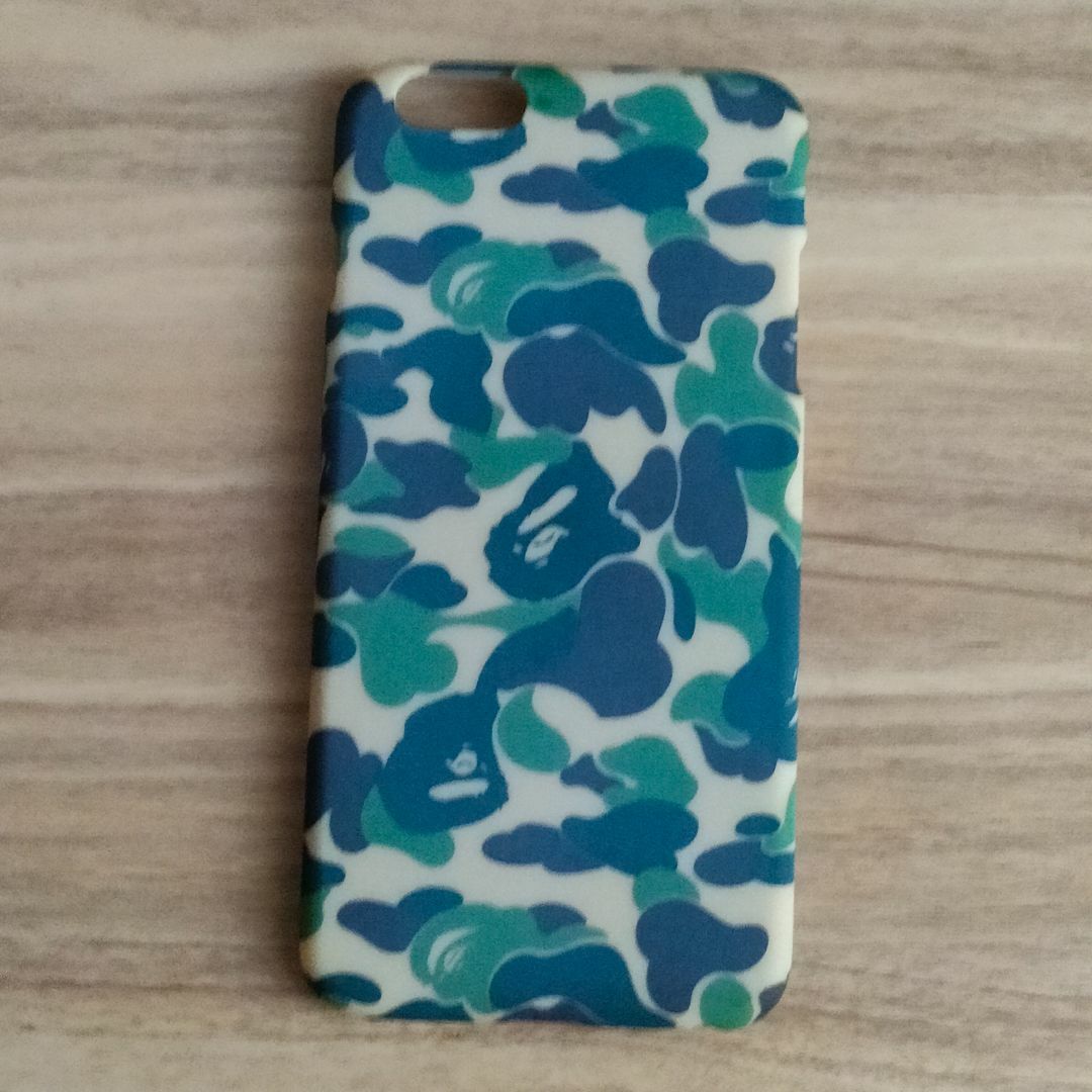 A BATHING APE(アベイシングエイプ)のiPhone6 Plus アベイシングエイプ ABC CAMO 6P1b スマホ/家電/カメラのスマホアクセサリー(iPhoneケース)の商品写真