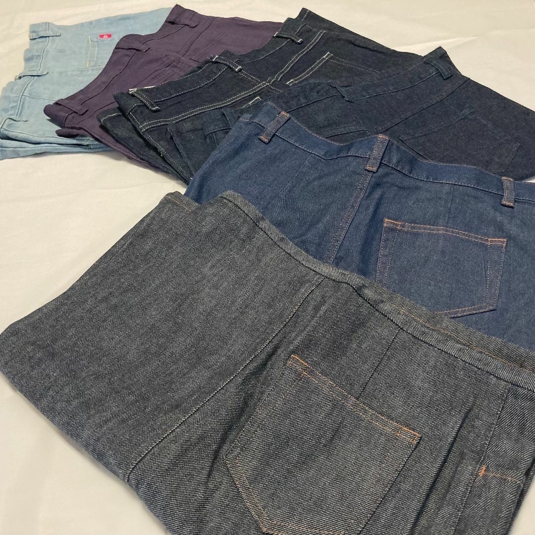 FELISSIMO(フェリシモ)のFELISSIMO DENIM タイトスカート まとめ売り レディースのスカート(ひざ丈スカート)の商品写真