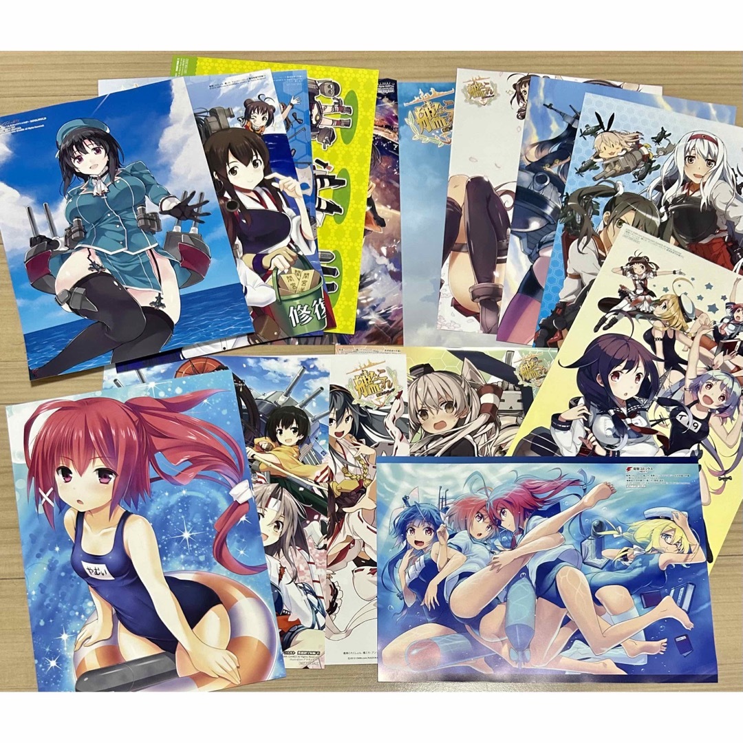 艦隊これくしょん　艦これ　漫画　特典　お風呂ポスター　種　まとめ売り   フリマアプリ ラクマ