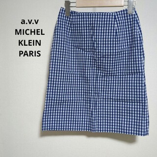 a.v.v MICHEL KLEIN PARIS   膝丈スカート 春 夏(ひざ丈スカート)