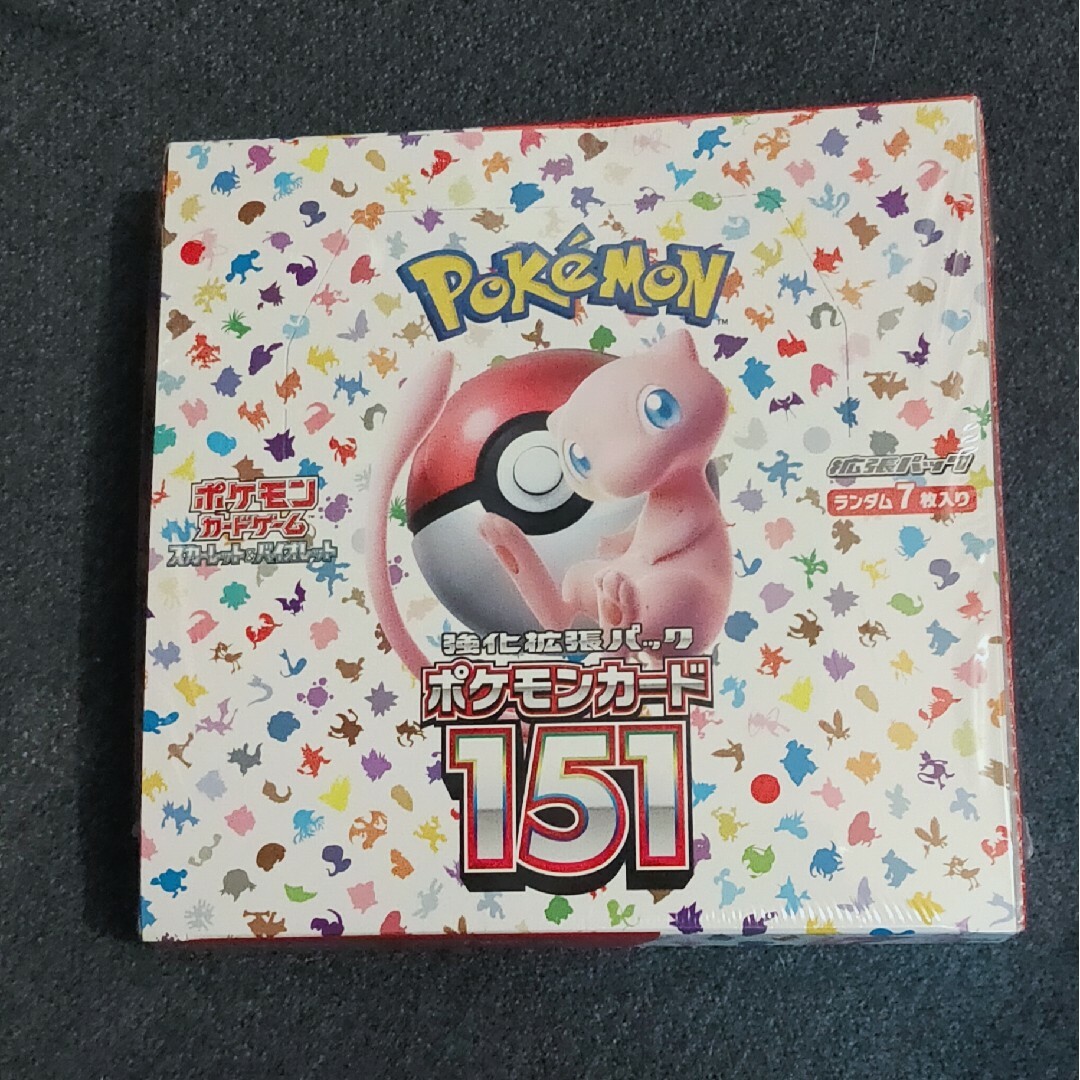 ポケモンカード　151 BOX　シュリンク付き