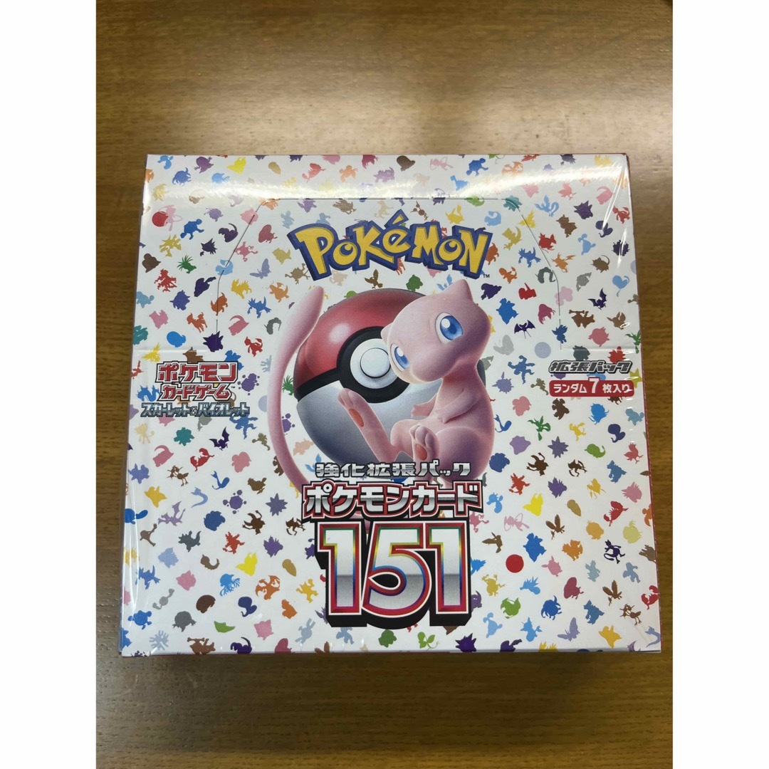 ポケモンカード151 BOX 未開封シュリンク付き