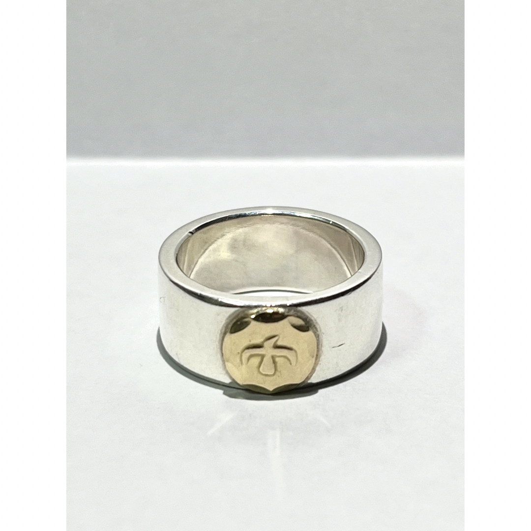 リング(指輪)Goro‘sゴローズ　金メタル付きリング 6号