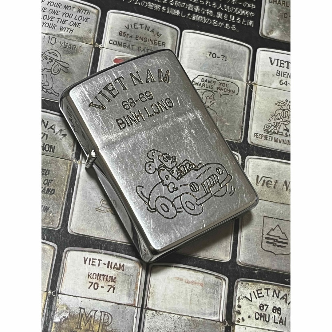 ベトナムZIPPO】本物 1968年製ベトナムジッポー「ミッキーマウス」BIN ...