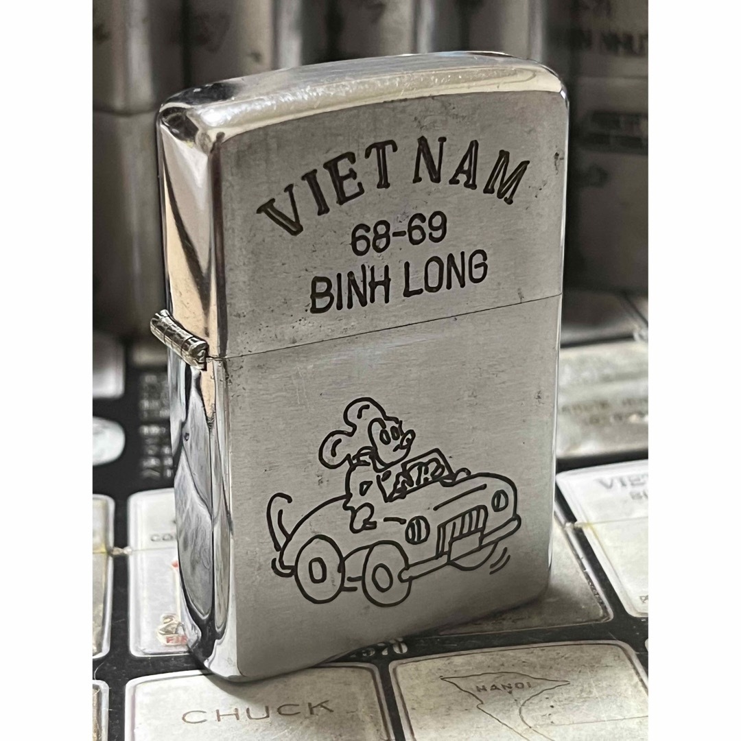 【ベトナムZIPPO】本物 1968年製ベトナムジッポー「ミッキーマウス」BIN | フリマアプリ ラクマ