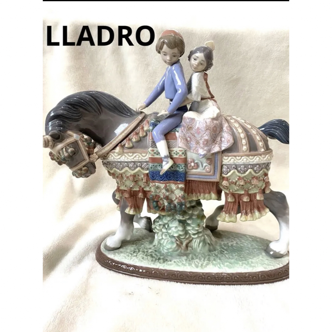廃盤入手困難 LLADRO(リヤドロ)サンホセのお祭り - 置物