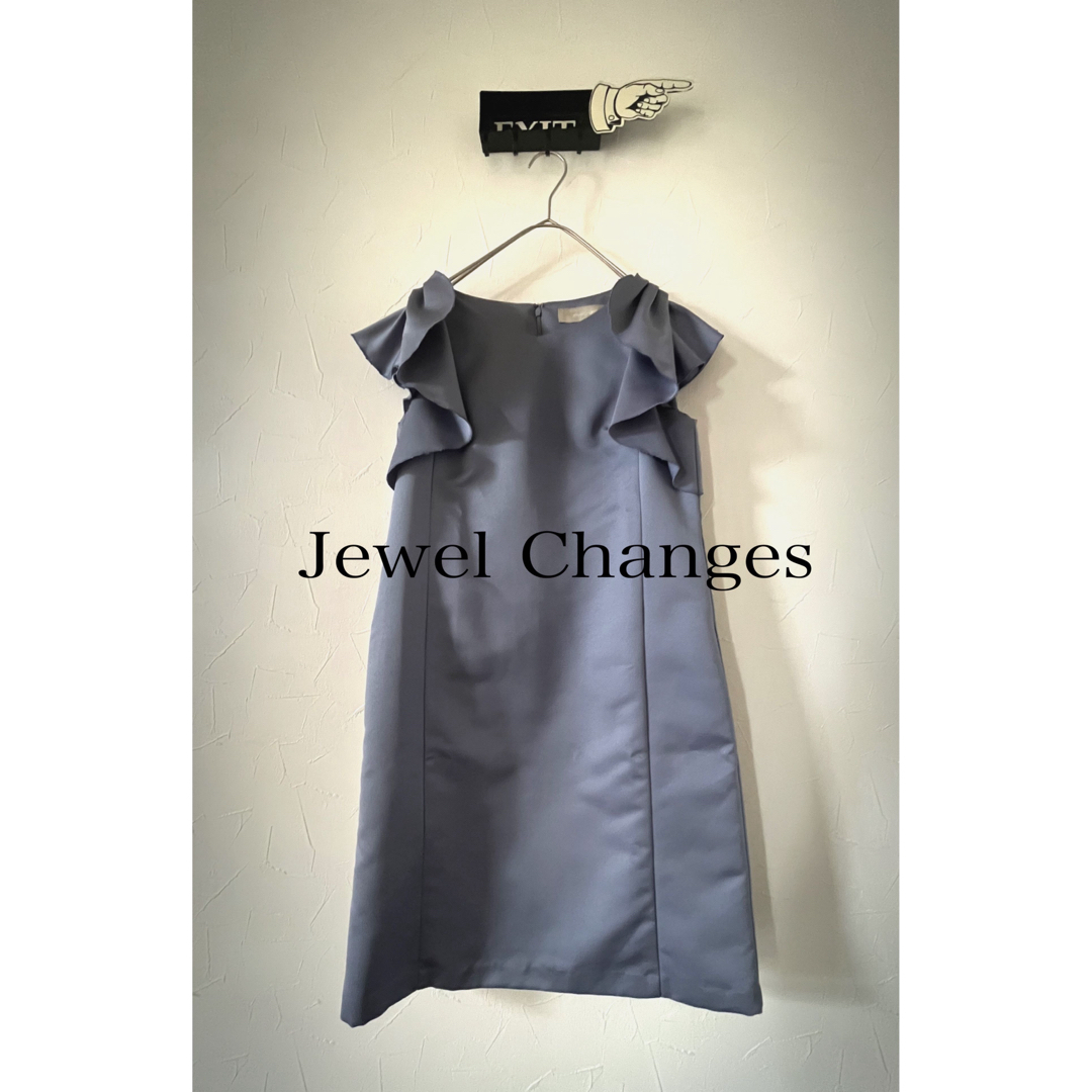 完売品　日本製パーティワンピースドレス Jewel Changes 38sizeオールインワン