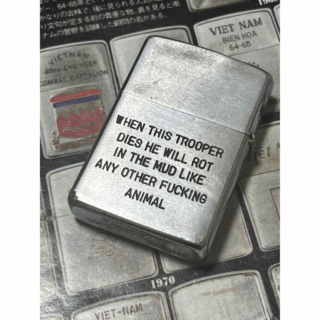 ZIPPO(ジッポー)の【ベトナムZIPPO】本物 1968年製ベトナムジッポー「第25歩兵師団」 メンズのファッション小物(タバコグッズ)の商品写真