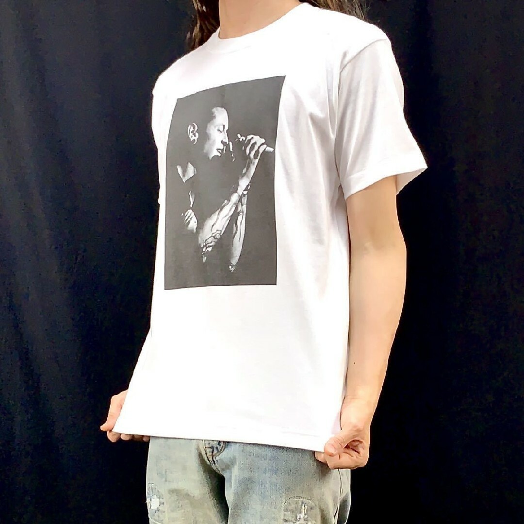 新品 リンキンパーク チェスター バンドヴォーカル シャウト Tシャツ