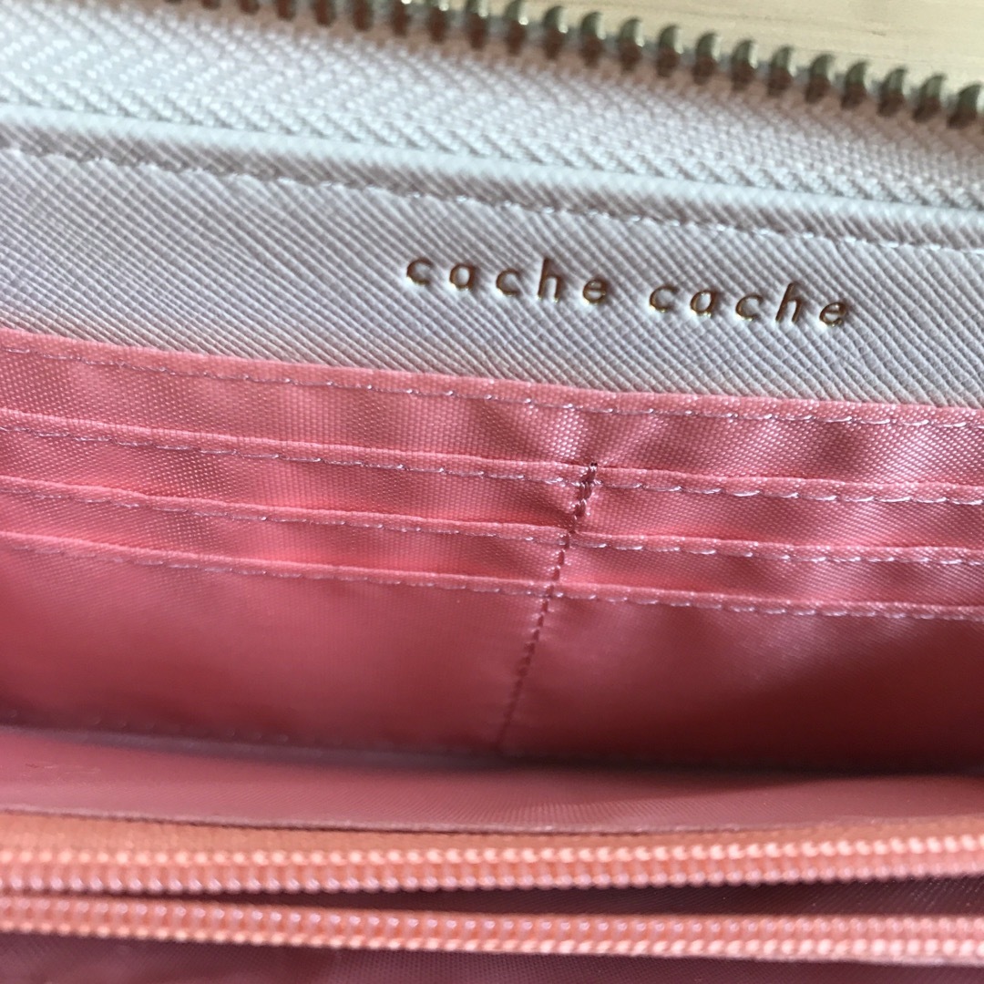 Cache Cache(カシュカシュ)の【cache cache】カシュカシュ　美品　2wayお財布ショルダーバッグ レディースのバッグ(ショルダーバッグ)の商品写真