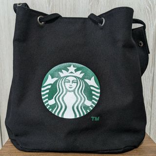 スターバックス(Starbucks)のスターバックス 2wayバッグ　黒(ショルダーバッグ)