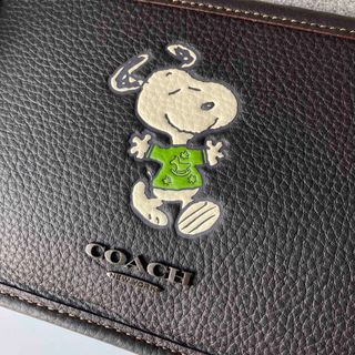 COACH - 新品未使用 【COACH X PEANUTS】本革 メンズ ショルダーバッグ