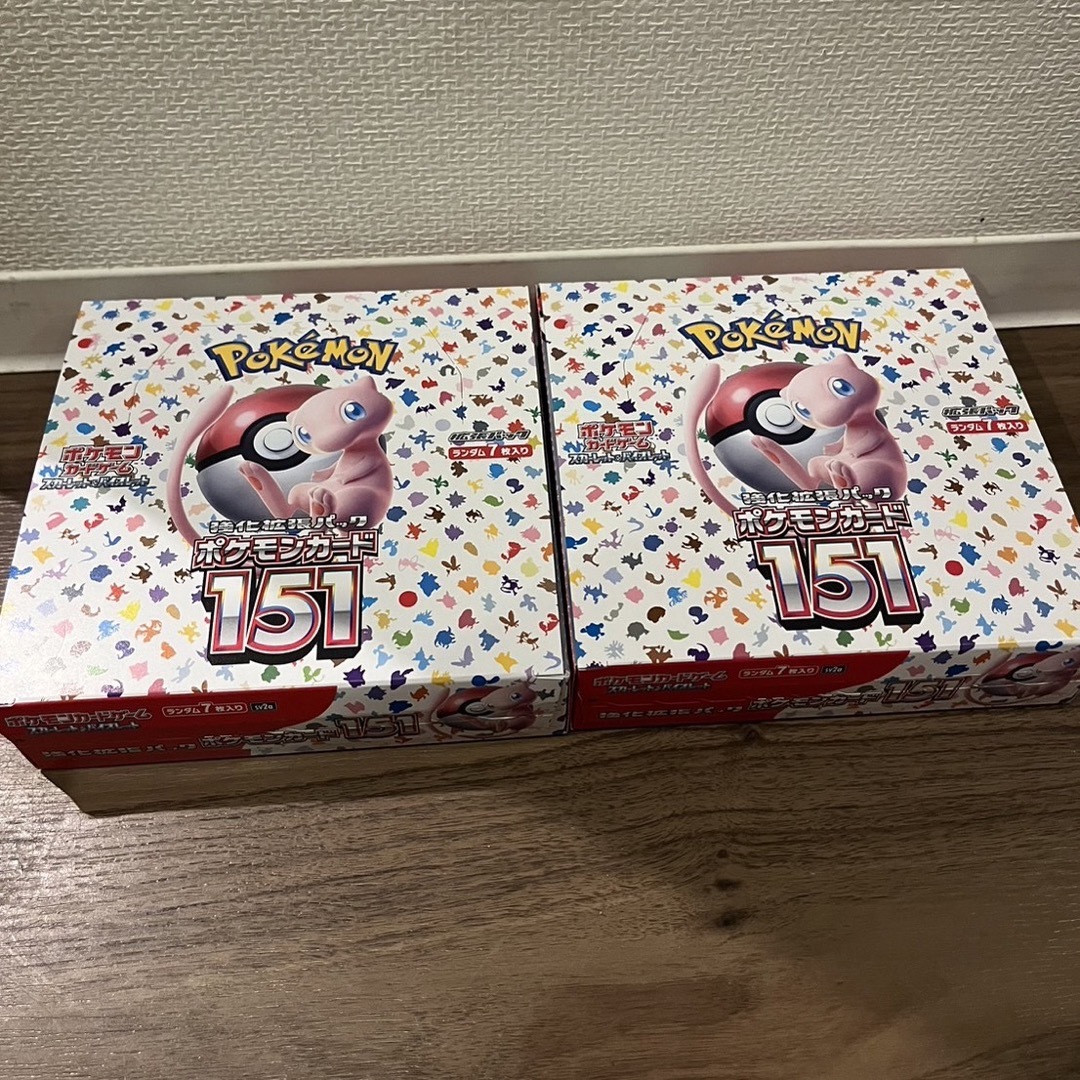 ポケモン - ポケモンカード 151 2box シュリンクなしの通販 by ちーの