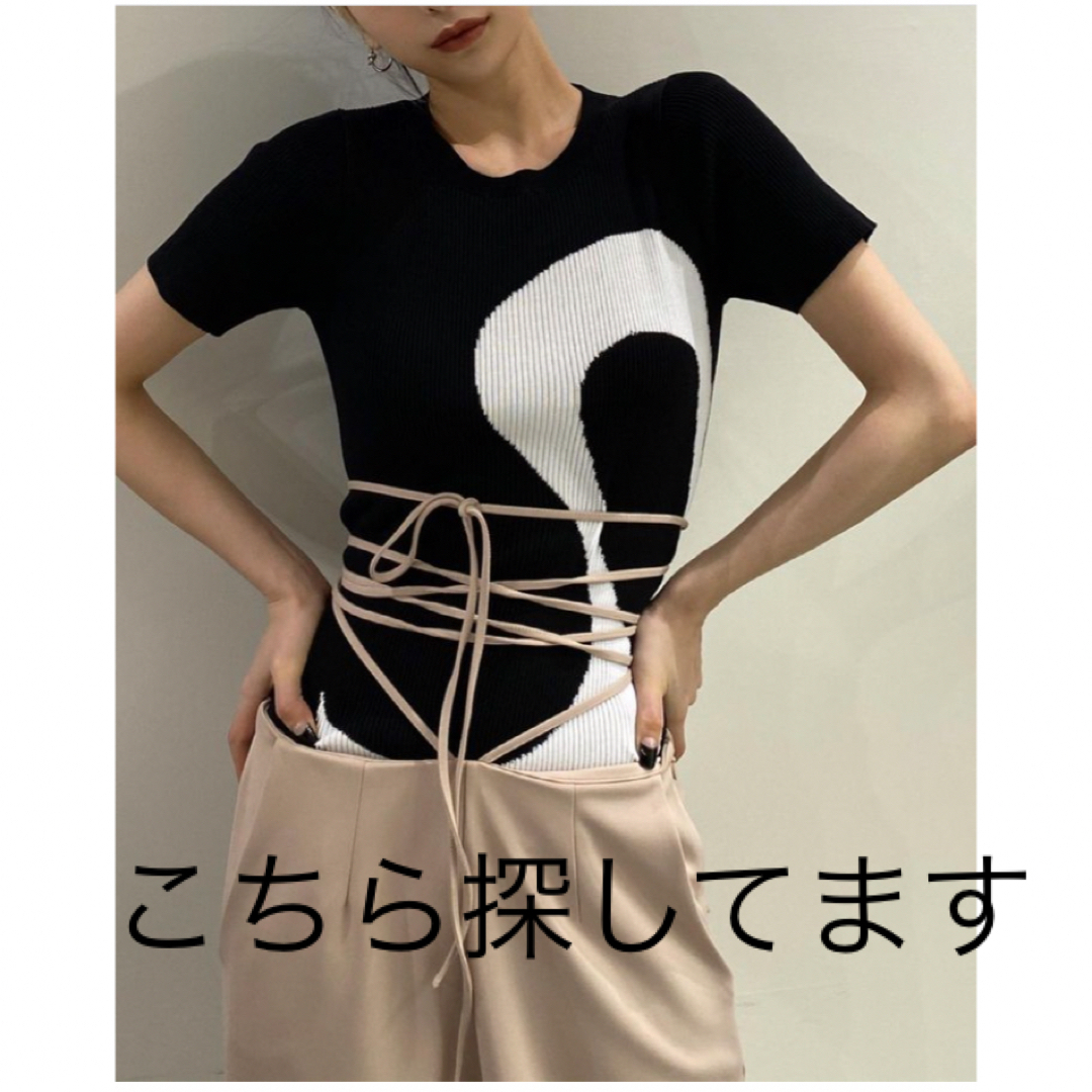 melt the lady Mニュアンスロゴトップス