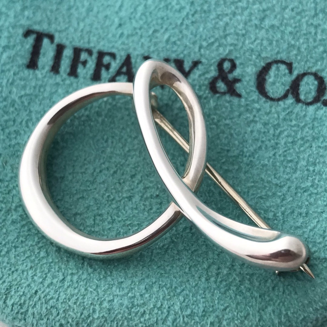 Tiffany イニシャルa ブローチ 美品