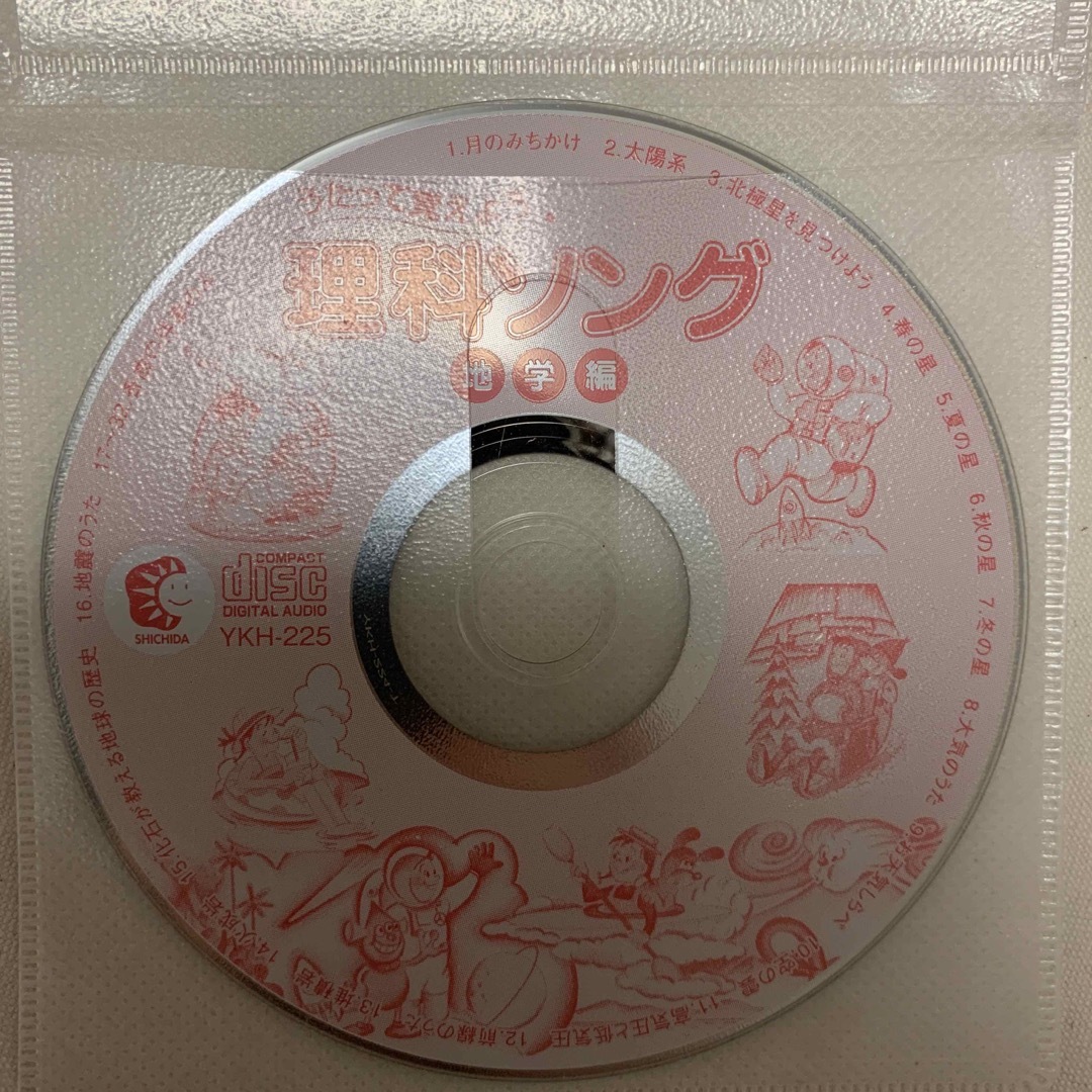 七田式　社会科ソング　理科ソング　CDのみ　4枚セット
