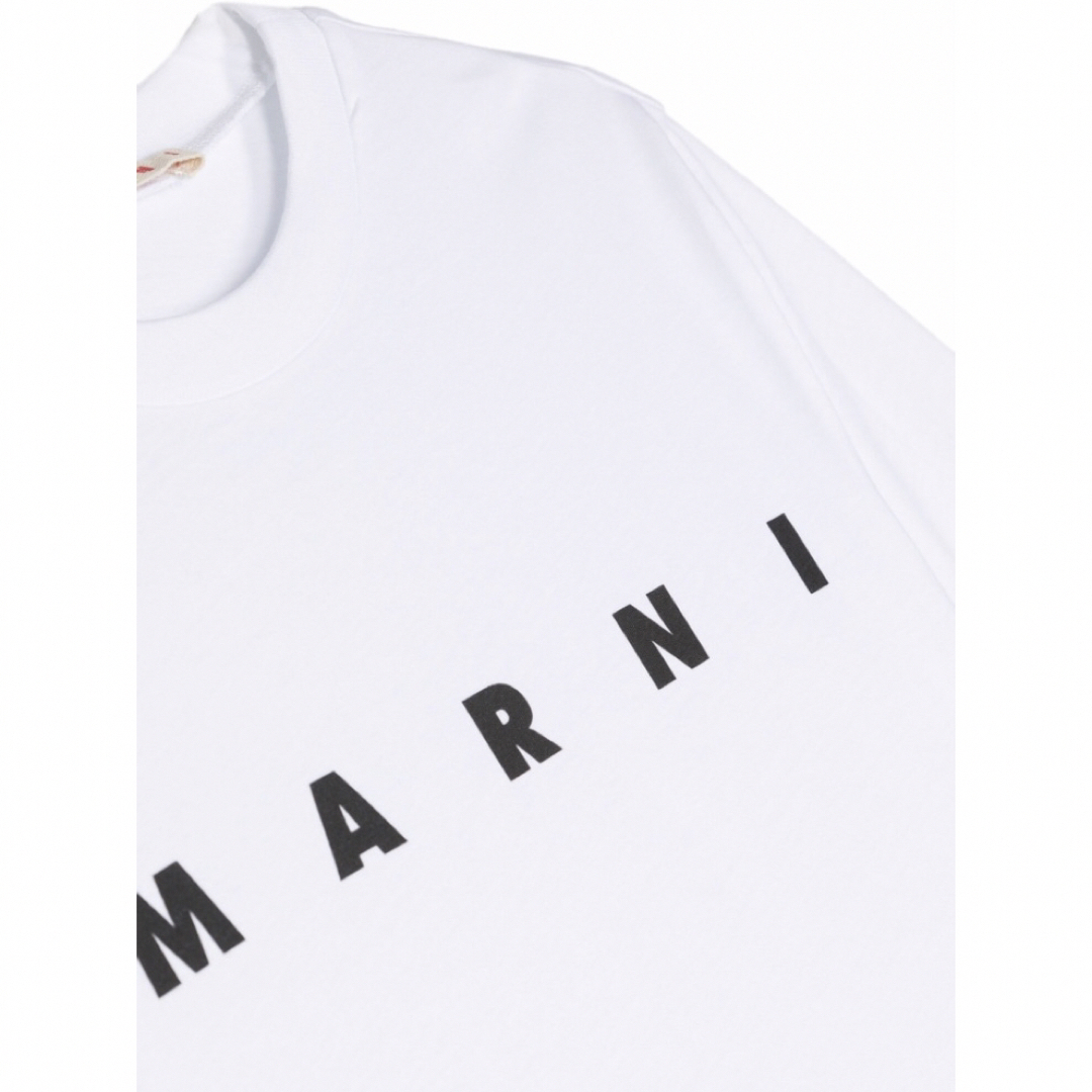 Marni(マルニ)のMARNI シンプルロゴTシャツ　ホワイト　14Y  L相当　新品未使用　 レディースのトップス(Tシャツ(半袖/袖なし))の商品写真