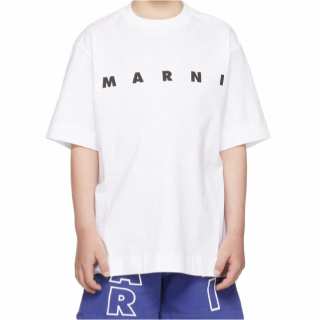 MARNI シンプルロゴTシャツ ホワイト 14Y 新品未使用-