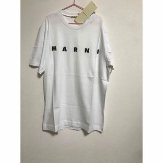 Marni - MARNI シンプルロゴTシャツ ホワイト 14Y L相当 新品未使用 の