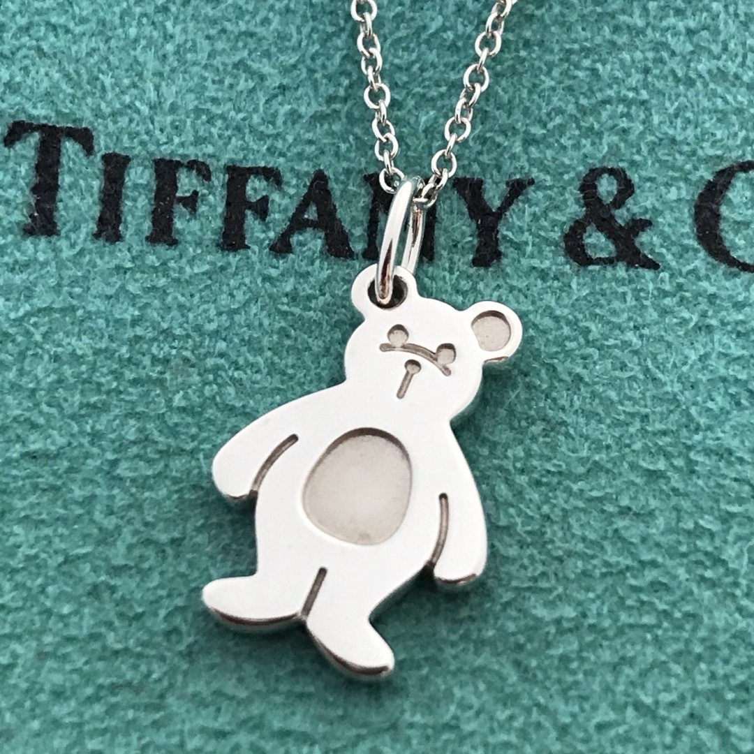 Tiffany ベア ハグチャーム ネックレス希少美品 | フリマアプリ ラクマ