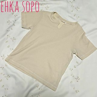 エヘカソポ(ehka sopo)のehka sopo エヘカソポ ワッフル生地Tシャツ(Tシャツ(半袖/袖なし))