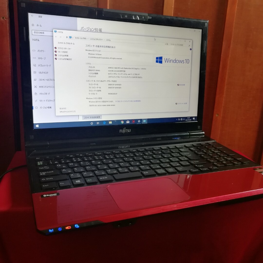 ノートPC FUJITSU LIFEBOOK AH40/K