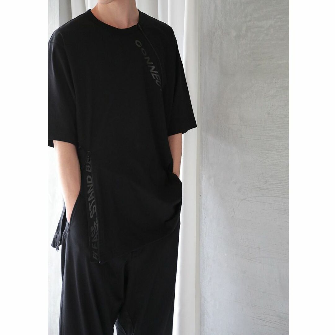 Yohji Yamamoto - 中古美品Y-3オーバーサイズ変形ZIPスリット５分袖