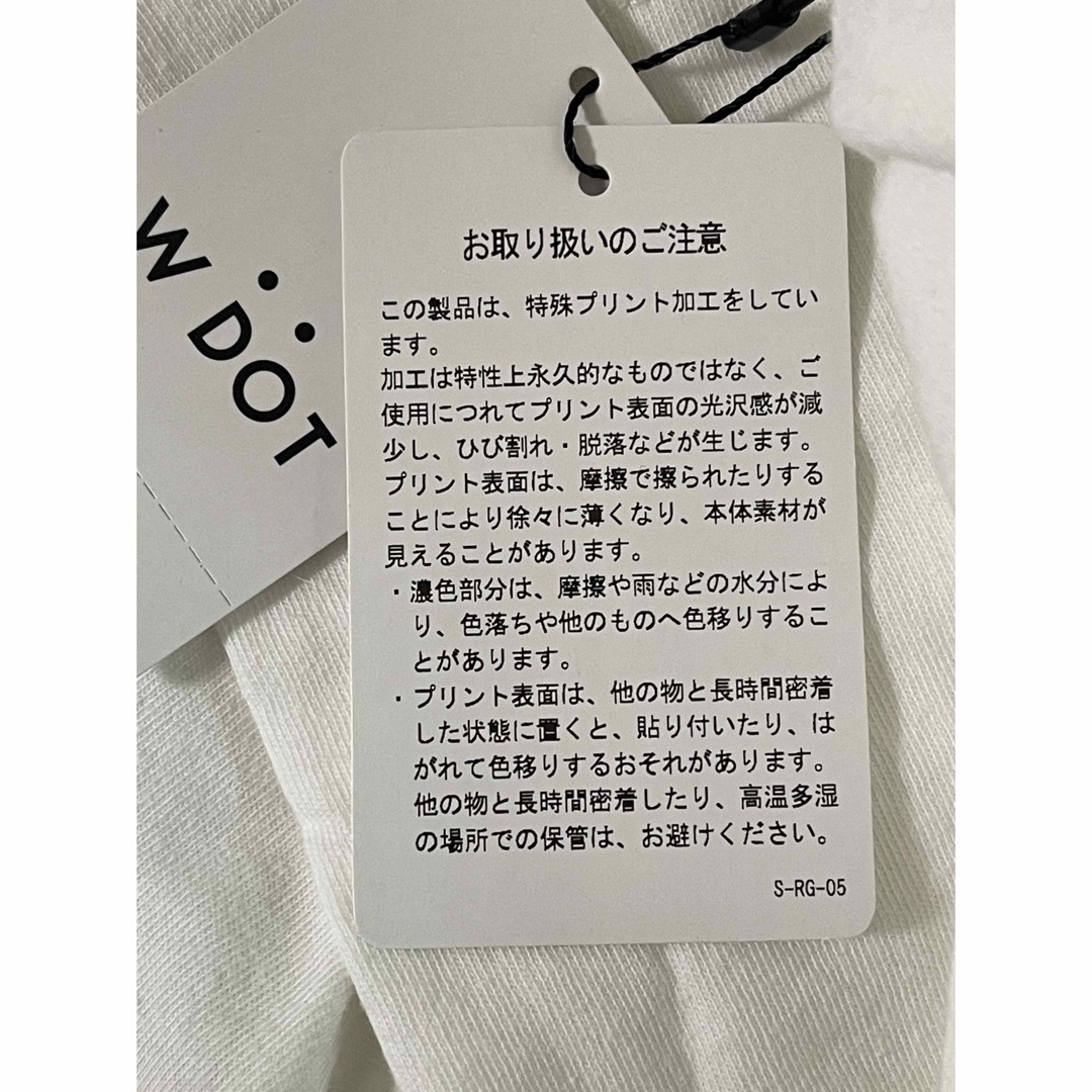 WDOT    Tシャツ　新品 メンズのトップス(Tシャツ/カットソー(半袖/袖なし))の商品写真