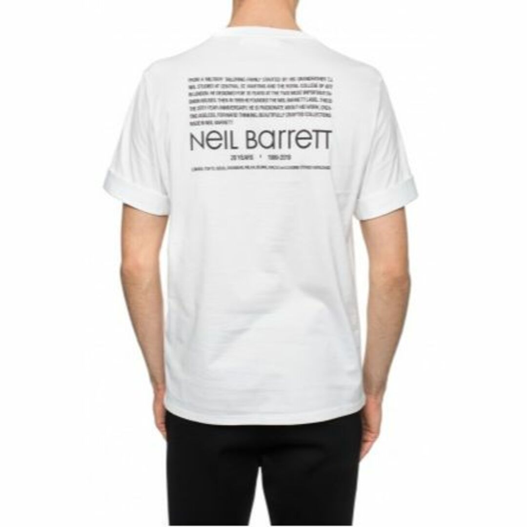 NEIL BARRETT(ニールバレット)の中古NEILBARRETT異素材切替袖変形オーバーサイズＴシャツ メンズのトップス(Tシャツ/カットソー(半袖/袖なし))の商品写真