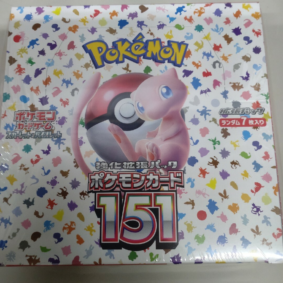 ポケモンカード151 1BOX シュリンク有の通販 by やん's shop｜ラクマ