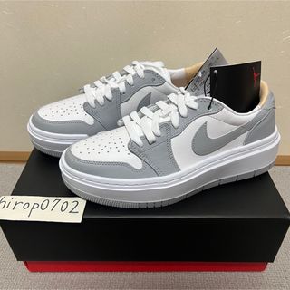 NIKE - ナイキ ウィメンズ エア ジョーダン 1 エレベート グレー 24cm