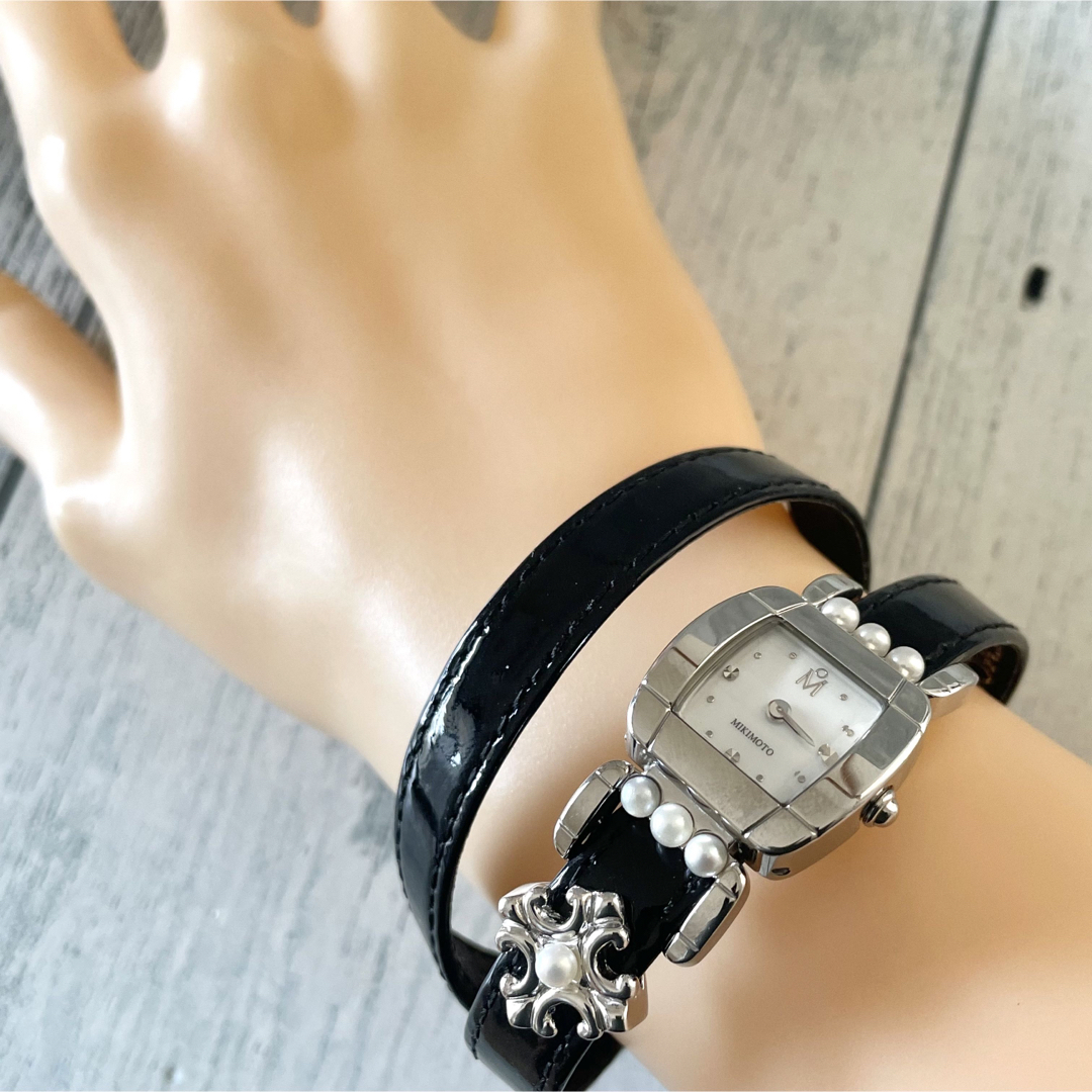美品】MIKIMOTO ミキモト 腕時計 パール ウォッチ 2重ベルト - 筆記具