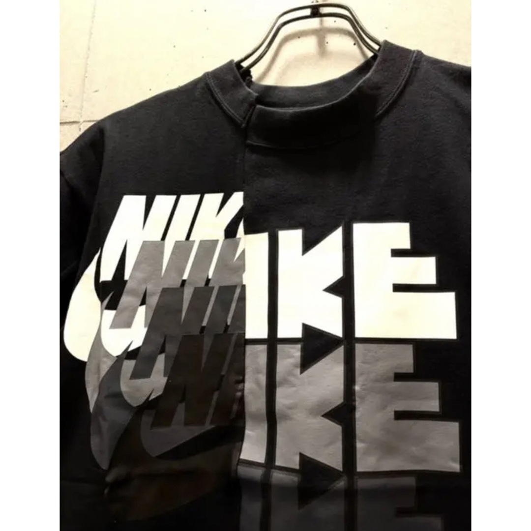 【限定コラボ】NIKE × sacai ハイブリッド 再構築 Tシャツ XS