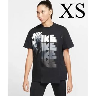 サカイ(sacai)の【限定コラボ】NIKE × sacai ハイブリッド 再構築 Tシャツ XS(Tシャツ/カットソー(半袖/袖なし))