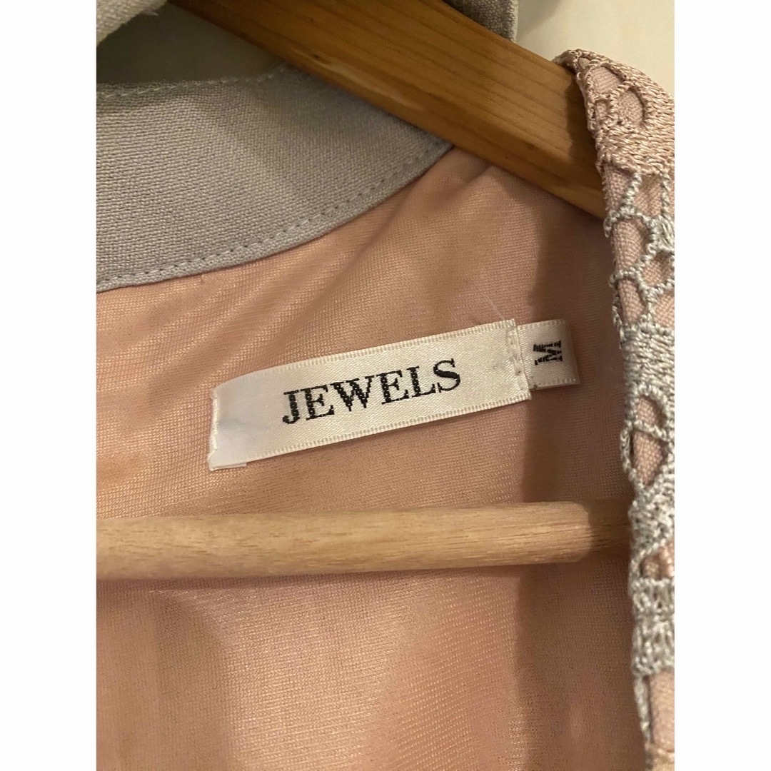 JEWELS(ジュエルズ)のドレス　ピンク　花柄　レース レディースのワンピース(ミニワンピース)の商品写真